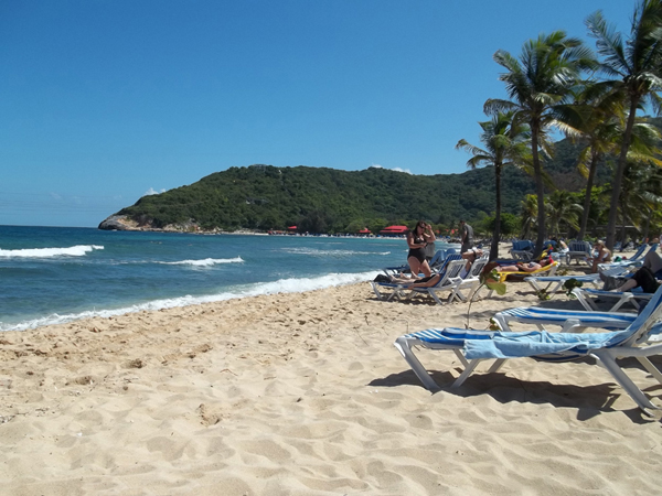 beach and ocean